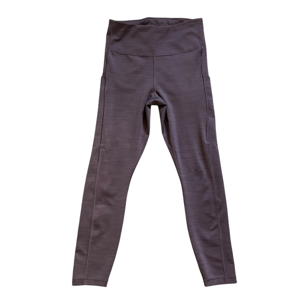 Athleta Ultimate Stash Heathered Pocket 7/8 Tights / Leggings S Yoga Active